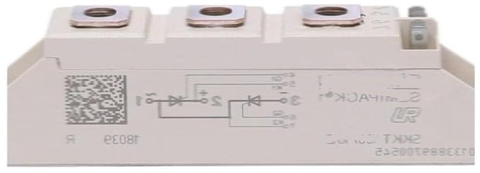 Elektronische Component - Beveiligingsmodule - Industriële Installatie - HF Transistor - 12 x 12 x 12 cm - Grijs