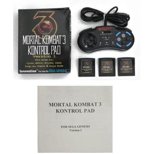 Innovation Mortal Kombat 3 Kontrol Pad-Version 1 (Sega Mega Drive) Gebruikt