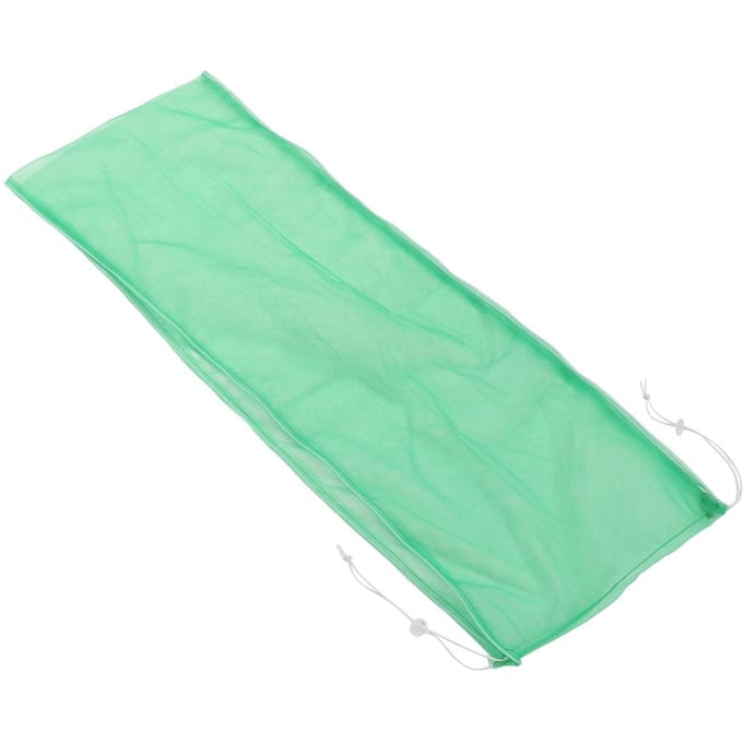 Cage à oiseaux Filet en maille de nylon Réglable Anti-poussière Attrape-graines Garde Housse en filet pour Perroquets Perruche Ara CageVert vert