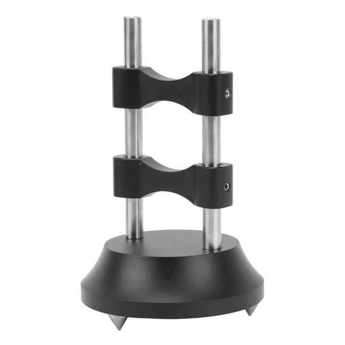 HiFi Kabelstand Schokabsorberend Aluminiumlegering HiFi Draad Organizer Rek voor Luidspreker Versterker CD black