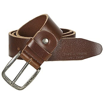 Jack & Jones Heren Riem JACPAUL Leer Roodbruin - Maat 90
