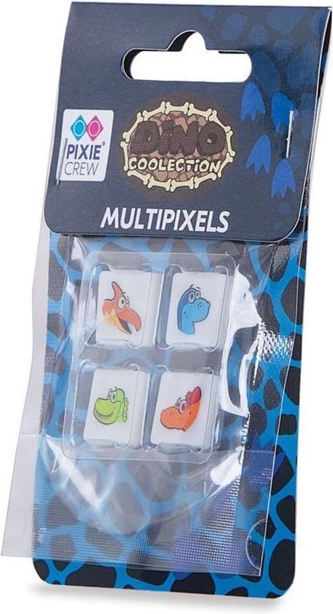 Pixie Crew Multipixels Dinosaurus 4 Stuks Blauw