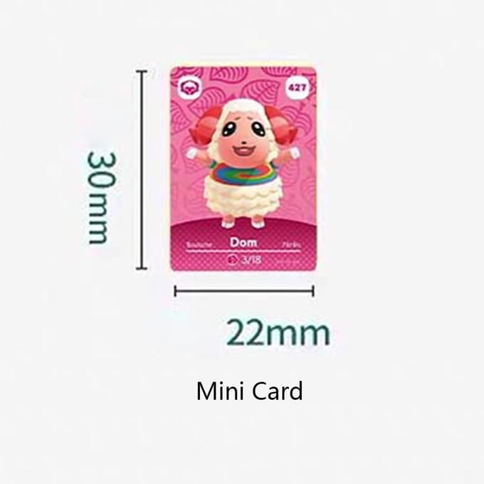 48 stuks Animal Crossing Serie 5 Mini NFC Spelkaarten Voor NS Switch multi