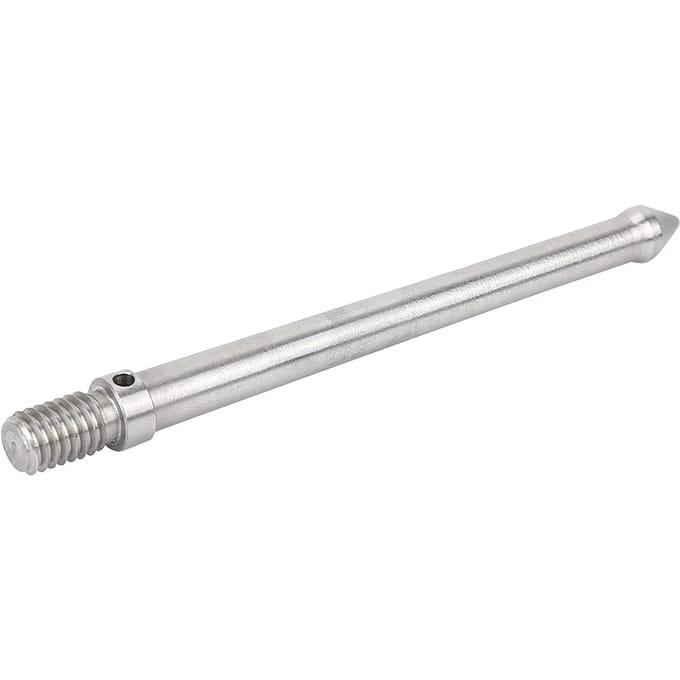 Metalen Spigot Mount voor Statief Monopod met 3/8 Inch Schroefdraad Camera-accessoires (12 cm) white
