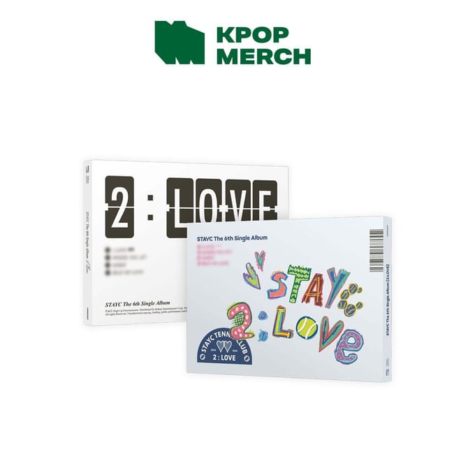 STAYC - 2:LOVE / Het 6e Single Album COURT ZINE ver. blue