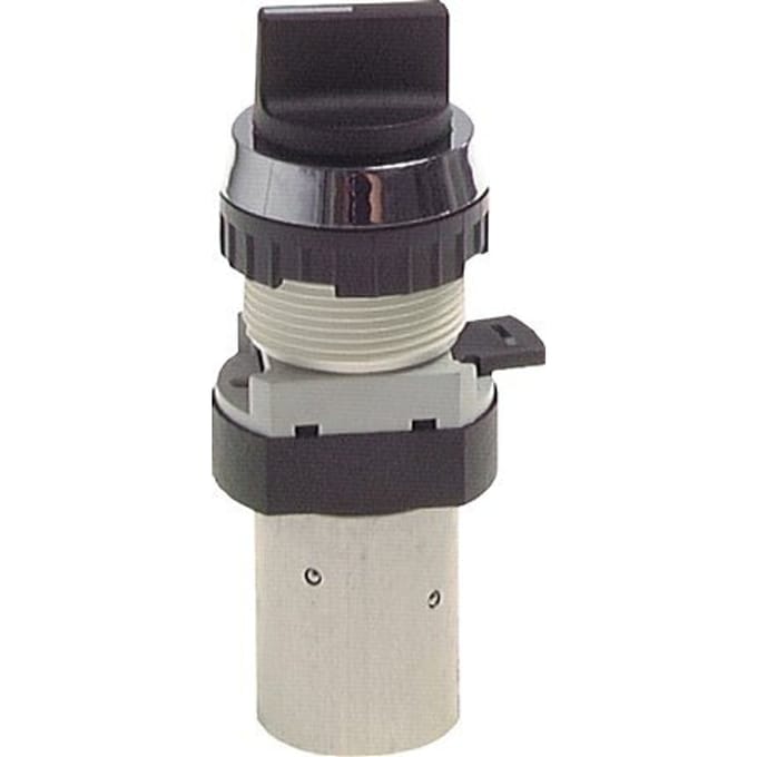 5/2 M5 Draaischakelaar Ventiel Zwart 0-12bar/0-168psi 30.5mm Airtec