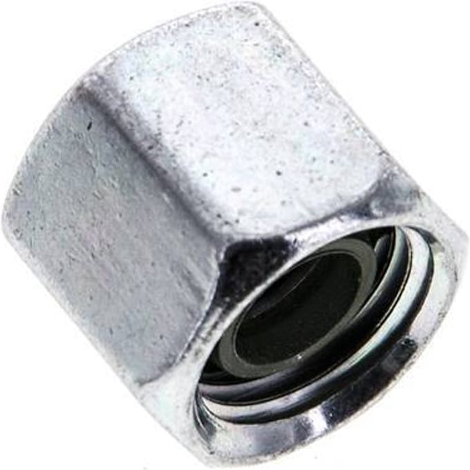 8 M14x1.5 End Cap Stalen FKM