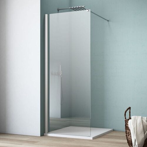 GEO maw flex 1-piece side panel with wall profile, 100 cm AW00110002380