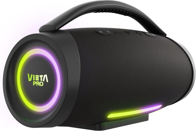 Draagbare Luidspreker - Bluetooth Speaker - Feest Muziek - 150W Vermogen TWS - 32 x 53 x 25 cm - Zwart