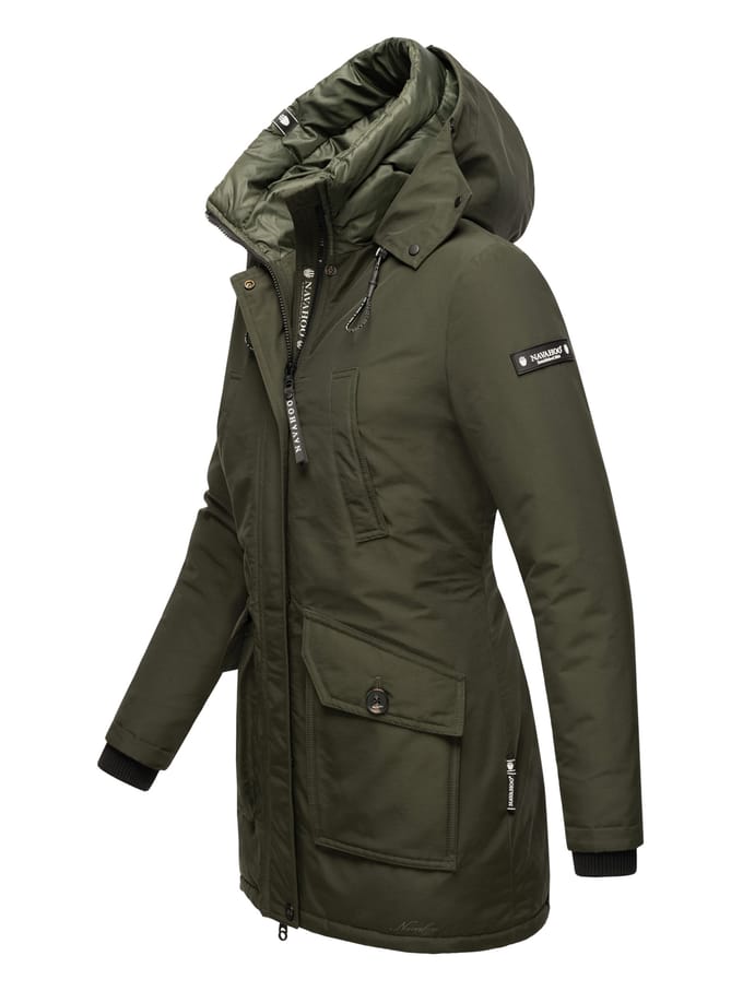 Navahoo dames winterjas Blizzardstorm – Lang, Warm & Functioneel