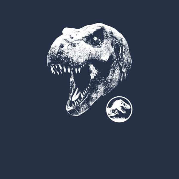 Jurassic Park T Rex Hoodie - Navy - S