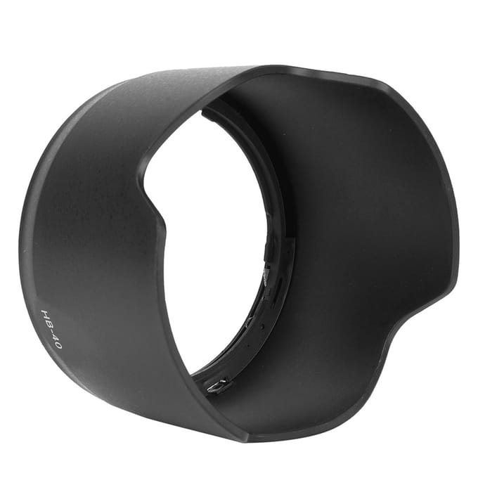 HB-40 ABS Mount Zonnekap Vervanging voor Nikon AF S 24-70mm f2.8G ED Lens black