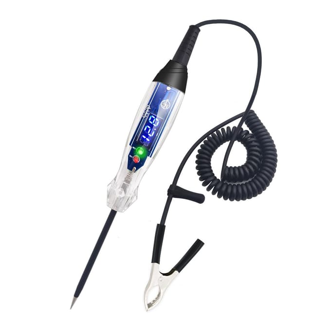 3-60V NS836 LED digitale display bidirectionele spanningstester Draagbare draagbare autocircuittester veelkleurig