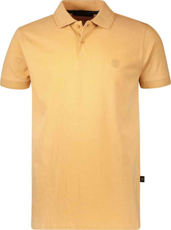 Gino Santi Polo Shirt Heren Smart Cotton Camel | Maat M