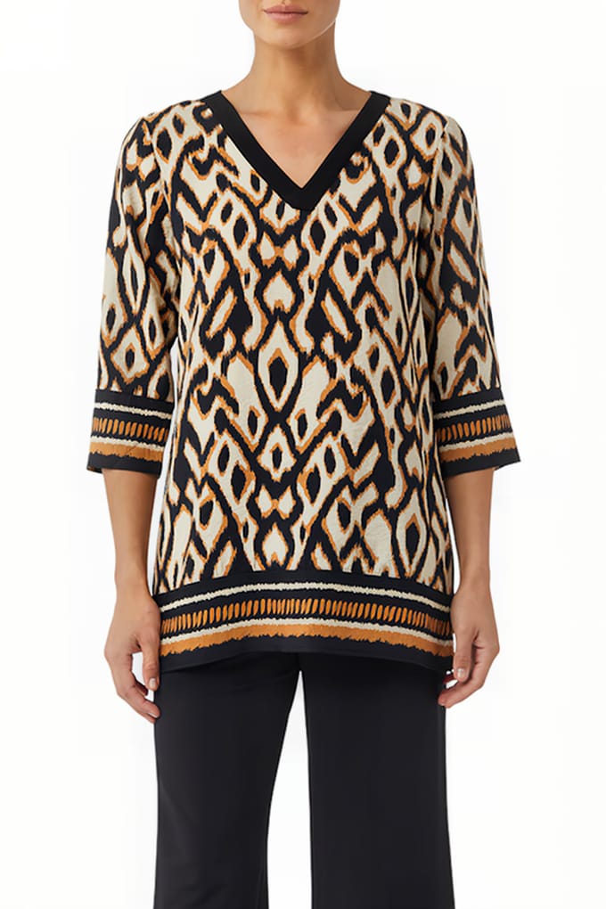 Comma  Blouses Black Size: 40 | Blouses Outlet | Dames | Zwart