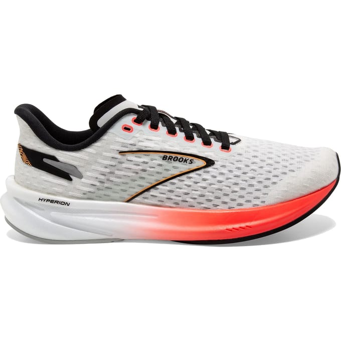 Brooks Hyperion Wedstrijdschoen Dames-Wit,Oranje