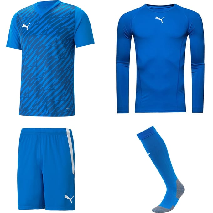 Puma Keeperstenue Electric Blue - Keepershandschoenen - Maat M