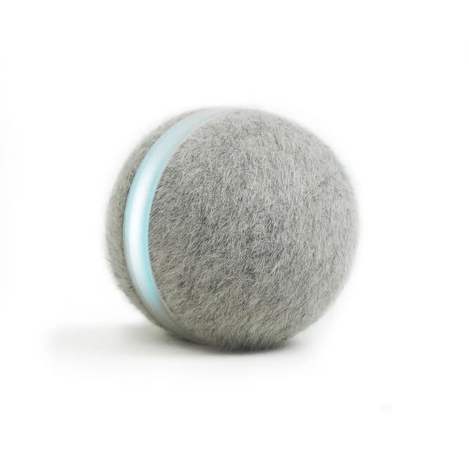 Cheerble elektronisch kattenspeeltje Wicked Ball, grijs