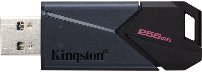 Kingston USB Stick 256GB - DataTraveler Exodia Onyx - USB-A 3.2 - 100 MB/s