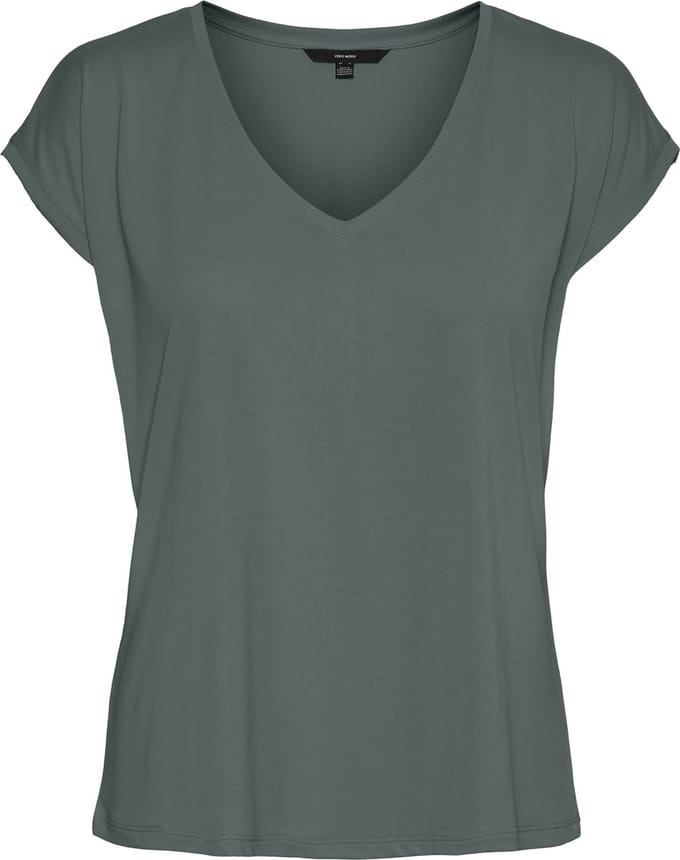 VERO MODA - VMFILLI SS V-NECK TEE NOOS - Dames - Blouses