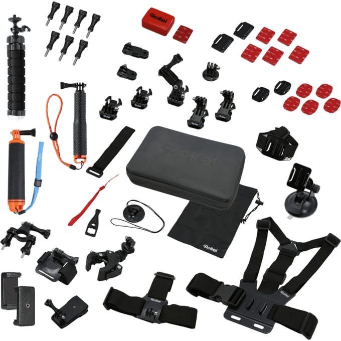 Rollei Actioncam Mount Set Sport XL - action camera mounting kit