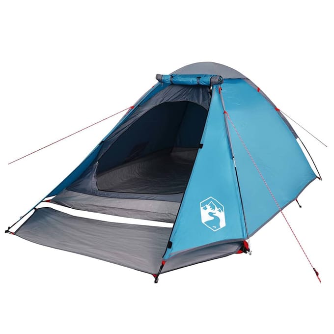 Vidaxl Kampeertent, Koepeltent, 4-Pers., Blauw, Waterdicht