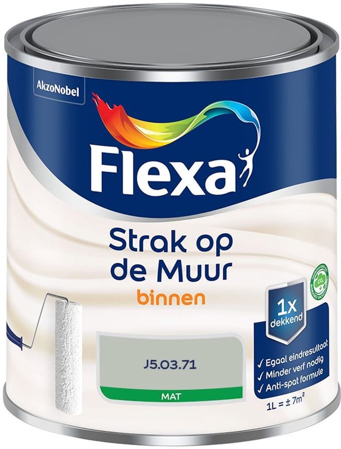 Flexa - Strak Op De Muur Binnen Mat - J5.03.71 - Mengverf - 1 L