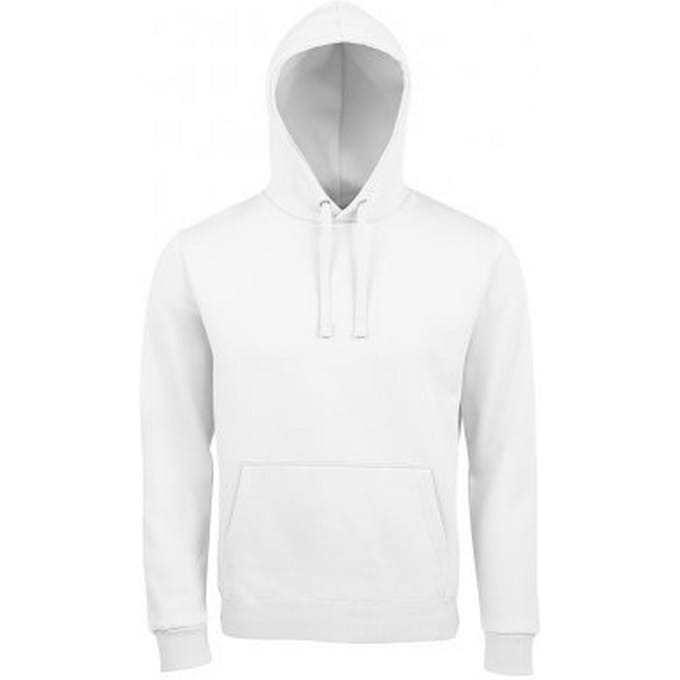 SOLS Unisex Volwassenen Spencer Hooded Sweatshirt (Wit)