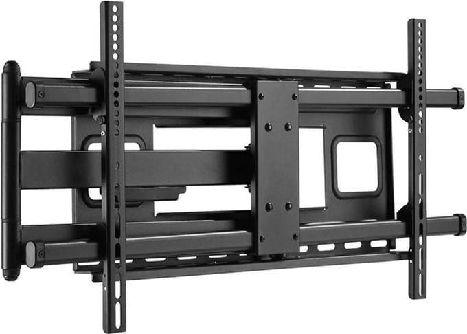Equip 650327 43-80´´ Muursteun Met Dubbele Arm Zwart