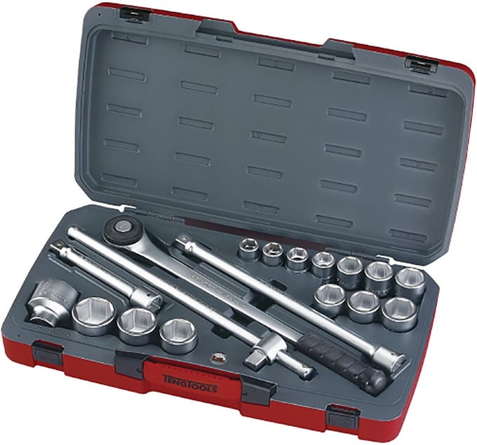 Doppenset 3/4 19-50mm 18 dlg Teng Tools T3418-6