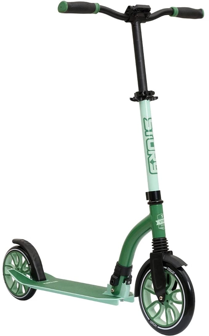 Story Big Wheel Advanced Opvouwbare Step Green 105cm