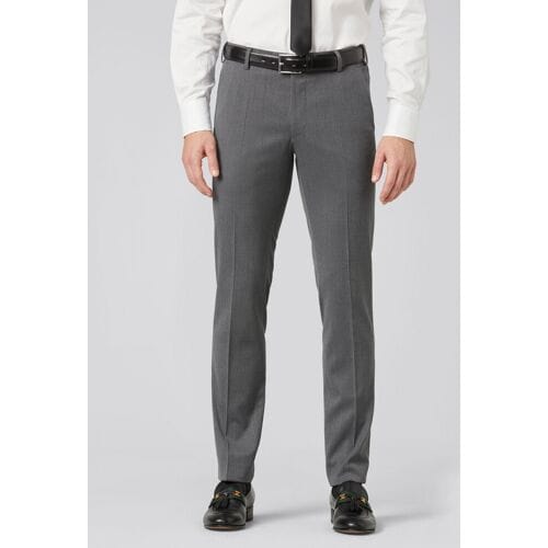 Meyer Broek Roma Active Wool Stretch Easy-Care Midden Grijs / male