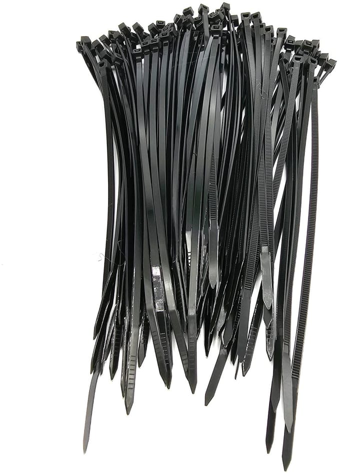 Gadgetpoint - Tie Wraps - Tyraps - Kabelbinders - 28 cm - 50 stuks - Zwart