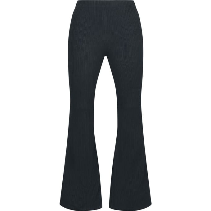 R.E.D. Rock-Engineered Design Zwarte bootcut-legging met uitlopende pijpen - Dames - S