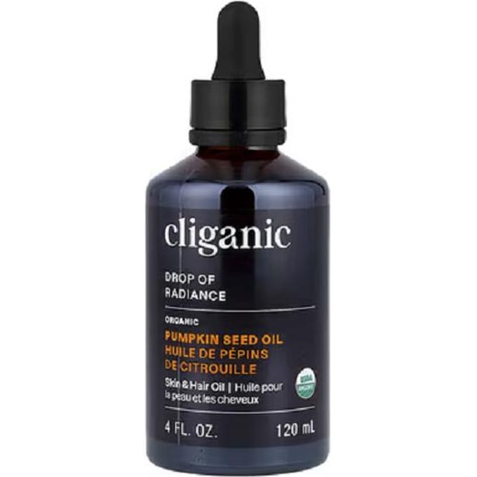 Cliganic, Organic Pumpkin Oil, 4 fl oz (120 ml) black