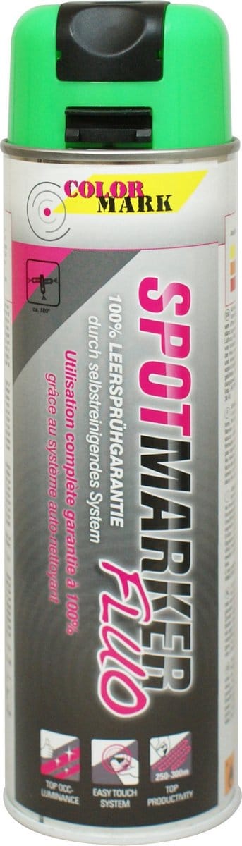COLORMARK Spotmarker - Fluo groen - 500 ml - Afwerkingslaag