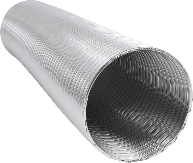 Flexibele Aluminium Slang Ø 250 mm, Lengte 3 Meter - Hittebestendig