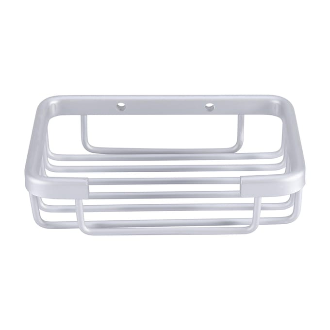 Huishoudelijke muur?Gemonteerde Afdruipende Zeepbakje Houder Container Badkamer Accessoire white