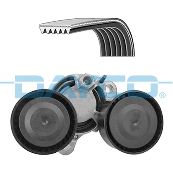 Poly V-riem set DAYCO KPV294