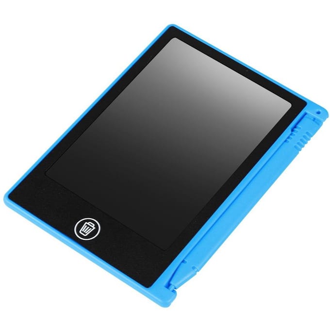 LCD 4,5 inch Handschrift Schrijftablet Tekenbord voor KinderenKind Memo Lijst Herinnering Zwart blauw