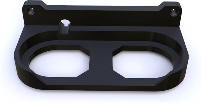 Houder voor Google Home / Nest Hub gen2 – Wall Mount – Zwart