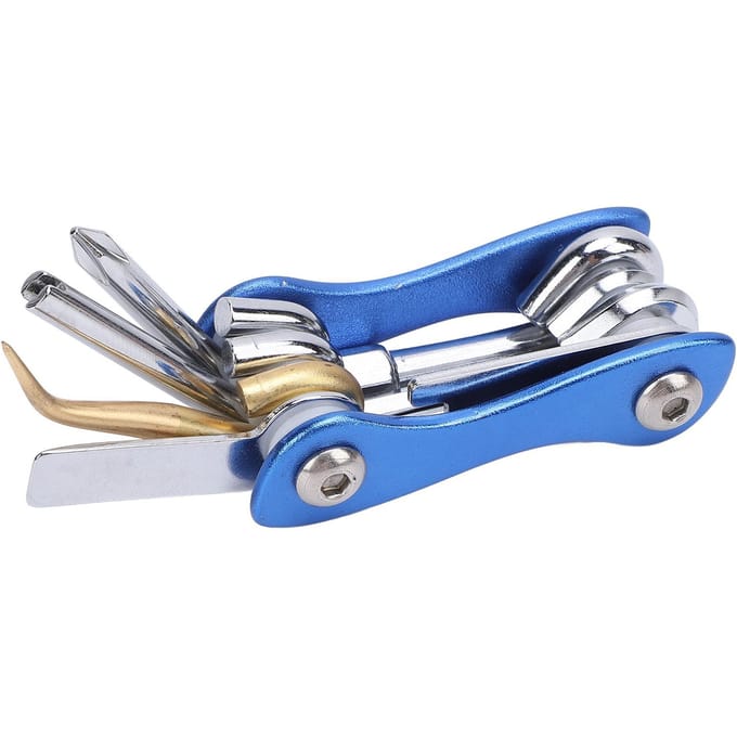 8 in 1 Duiken Reparatie Multi Tool 420 Roestvrij Staal Compact Multi Duikgereedschap Duiken Multi Tool blue