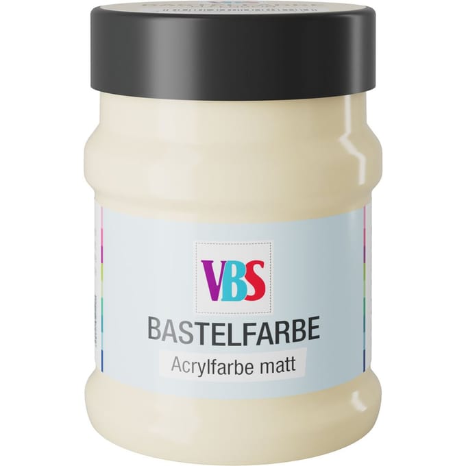 VBS Knutselverf, 230 ml - Ivoorkleurig