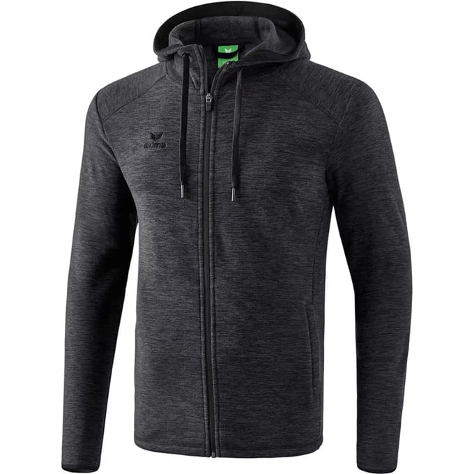 Erima Basic Fleece Jack - Jassen  - zwart - 164