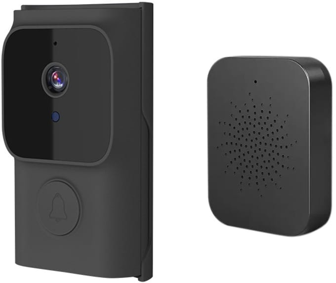 Draadloze WiFi Videodeurbel met Twee-weg Communicatie en Hoge Definitie