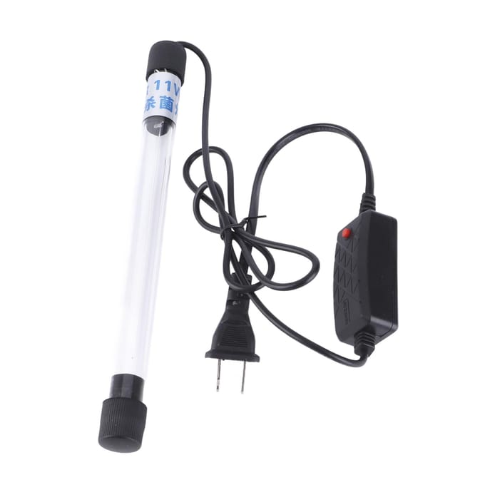 Aquarium Dompelbare Schoon Licht UV Sterilisator Groene Algen Schoon Lamp voor Vistentanks VijverUS Stekker