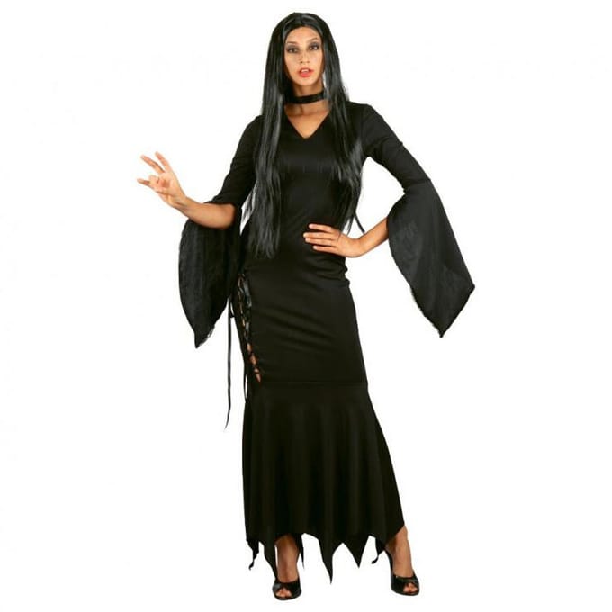 Halloween Zwarte Gotische Moederkostuum M