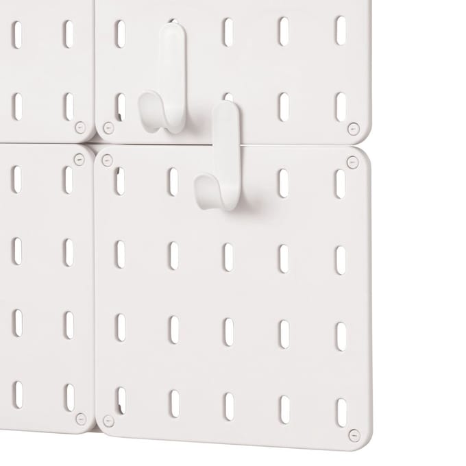 iDesign - Cade Haak Set van 2 Stuks - Kunststof - Wit