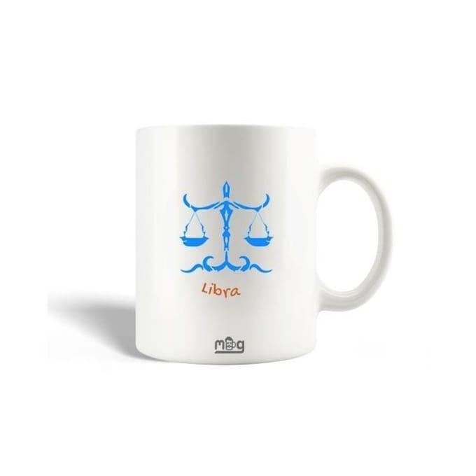 Mug - MANIACASE - Horoscope du jour Libra - Céramique - 30cl - Compatible lave-vaisselle