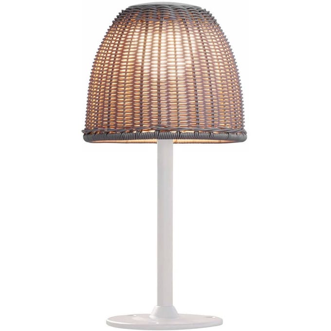 Bover LED sokkellamp Atticus, hoogte 40 cm, natuurlijk wit/beige